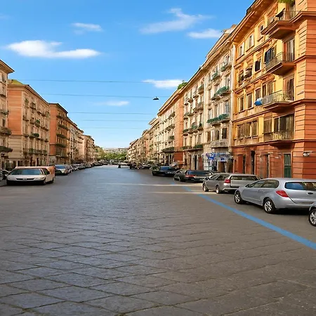 Vacanze Napoli Centrale Spacious 130 Sqm 2 Bedrooms 1 Full Bathroom 1 Small Service Bathroom Huge Living Room-3